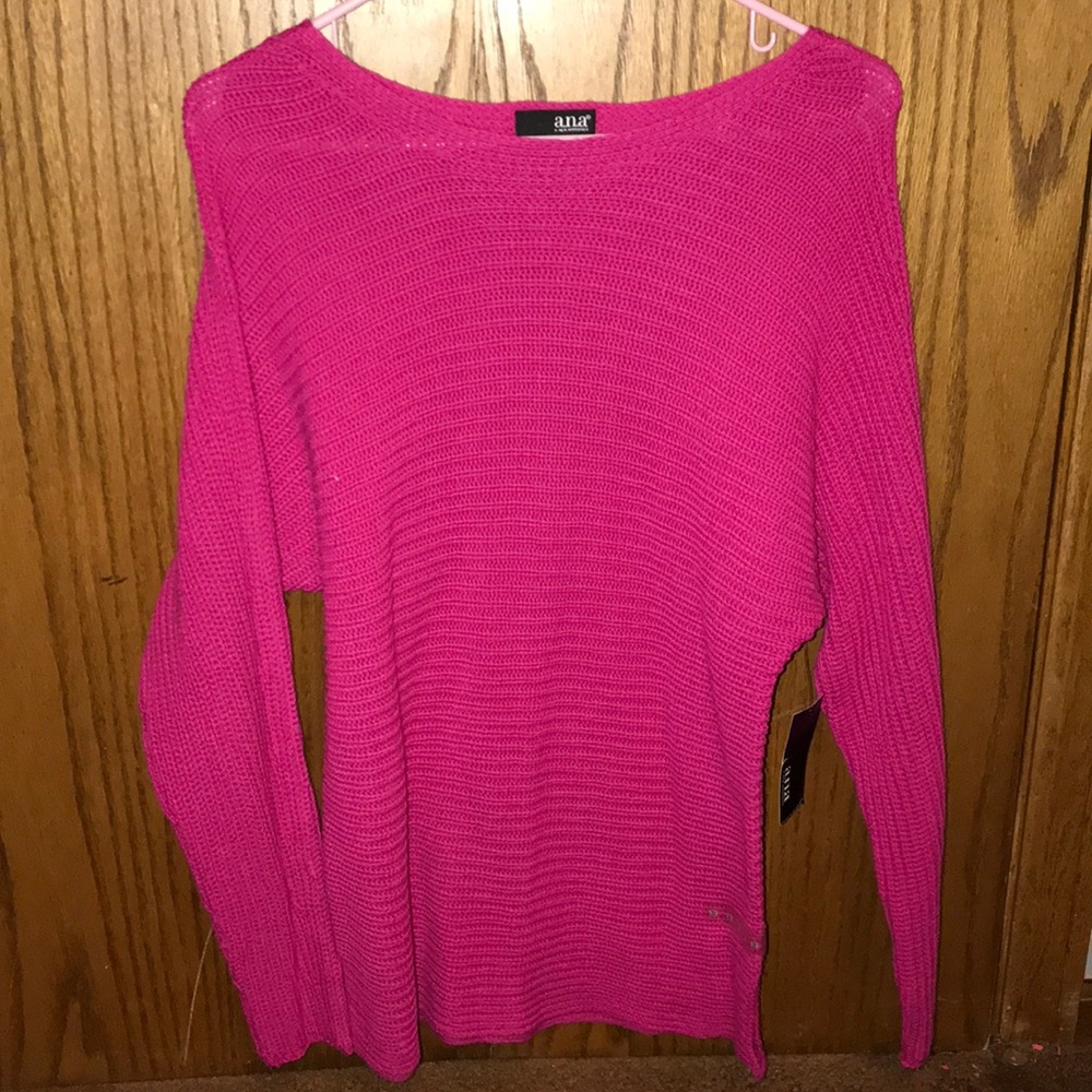 Pink sweater